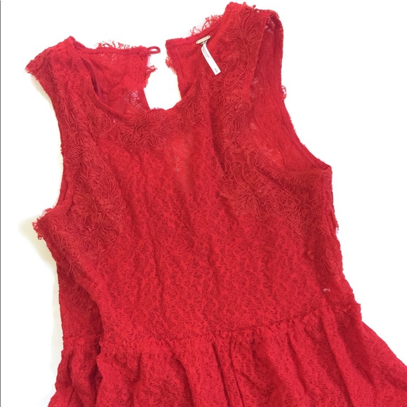 Free People Red Dress - Picture 3 of 7